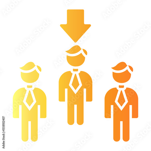 recruitment Gradient icon