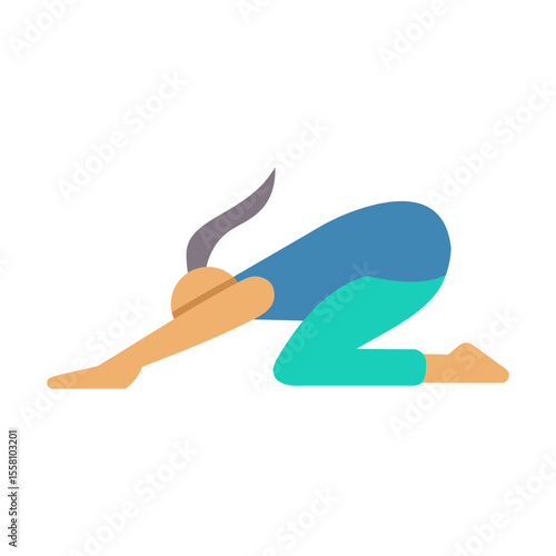 Child'S Pose Icon