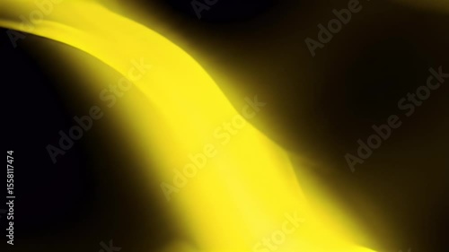 Wallpaper Mural Abstract Yellow Gradient Transitions in Motion Torontodigital.ca