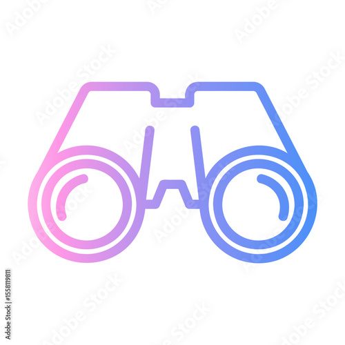 sailor Line Gradient Icon