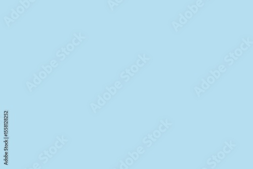 Fotografie Flat design artwork is showing uniform solid light blue background covering enti