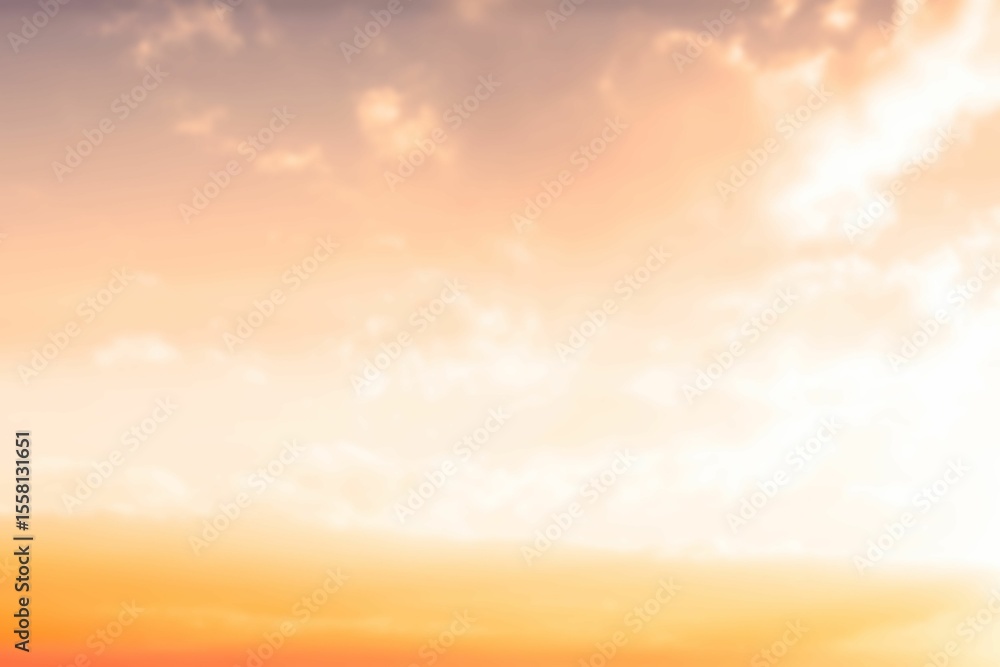 Obraz premium Idyllic view of sky during sunset