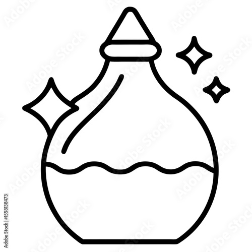 Washing Powder Icon Vector | Generative AI & Linocut Silhouette Design

