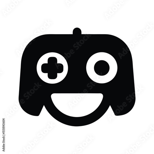 Blue Discord Logo Icon Vector Illustration