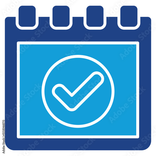 Event Dual Tone Icon Element For Design