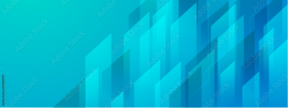 Fototapeta premium Abstract blue geometric shapes forming a pattern suitable for graphic design, backgrounds, textiles, and modern art concepts. Great for wallpapers and digital compositions.