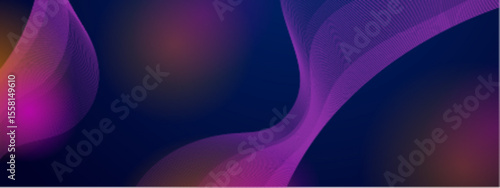 Abstract purple and blue flowing lines ideal for backgrounds, digital art, graphic design, presentations, and creative projects needing a modern touch.