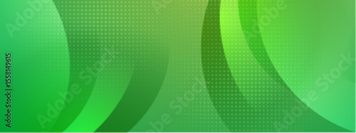 Abstract green wavy lines and dots suitable for backgrounds, digital art, graphic design, social media, and web design projects. Bold and dynamic visual elements bring energy.