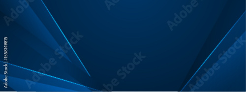 Abstract blue geometric shapes with glowing lines; suitable for science fiction book covers, website backgrounds, or futuristic digital designs.