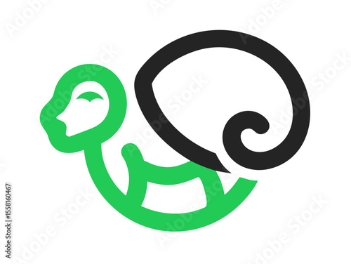 Monkey logo sat vector desigen 
 