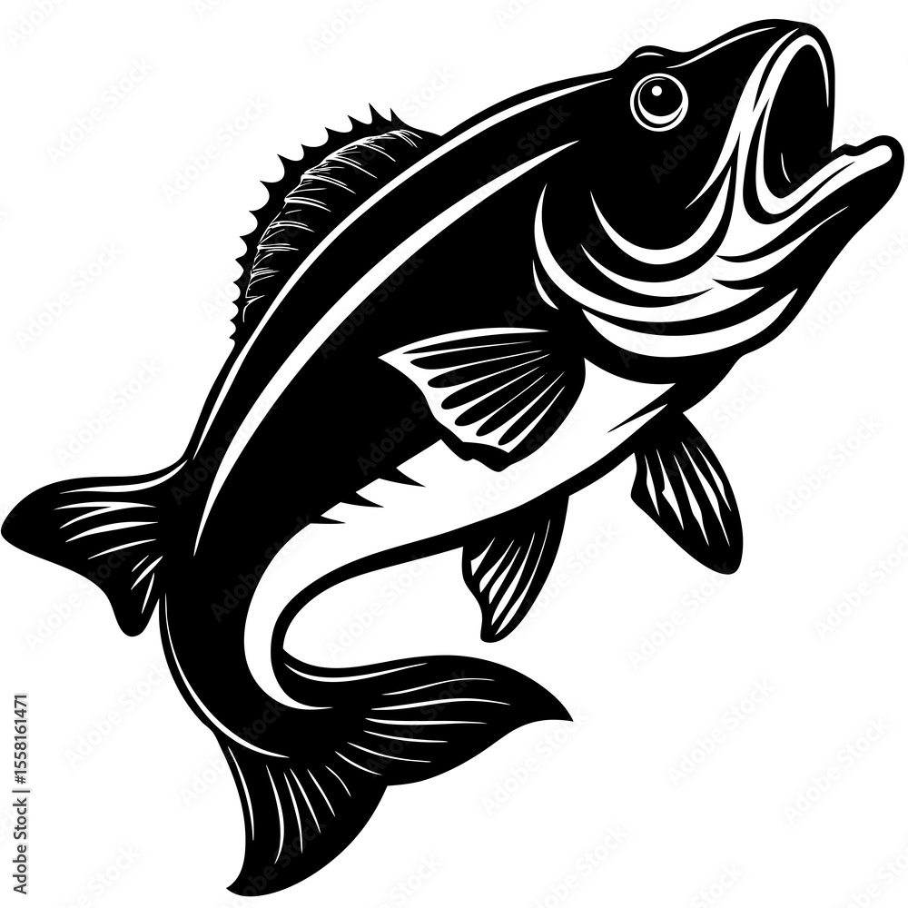 Fototapeta premium fish vector illustration