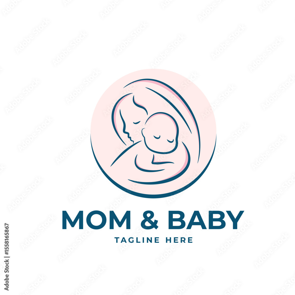 mom and baby logo abstract images mom and baby logo abstract images