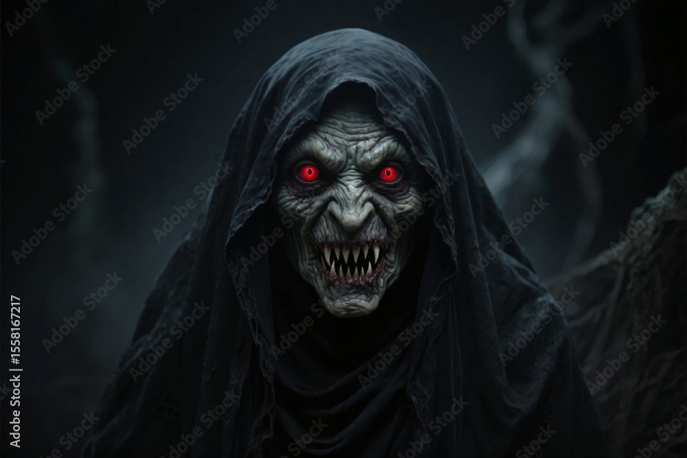 Possessed Woman in the Dark – Creepy and Eerie Possessed Woman in the Dark – Creepy and Eerie