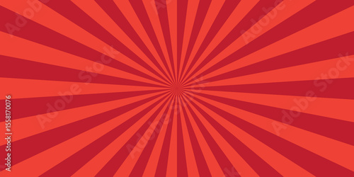 Vector sunburst pattern orange and red design. Vintage sunrays illustration swirl grunge backdrop line. sun beam vector banner design and comic burst gradient concept pattern.	
