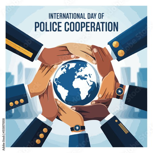 International Day of Police Cooperation Poster