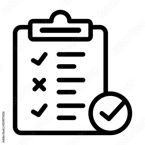 Checklist Clipboard Icon