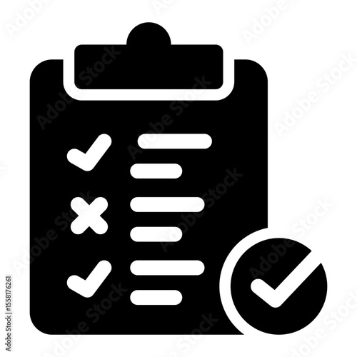 Checklist Clipboard Icon