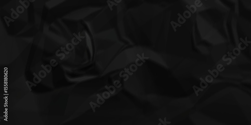 black crumpled paper background. old paper wrinkle texture pattern. cardboard wrinkled arts craft and Seamless crumpled paper.	
