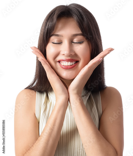 Young woman with beautiful ...