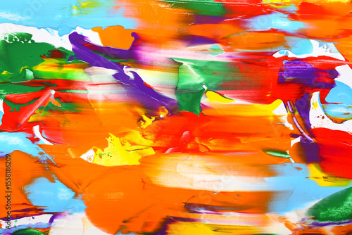 Colorful abstract painting,...