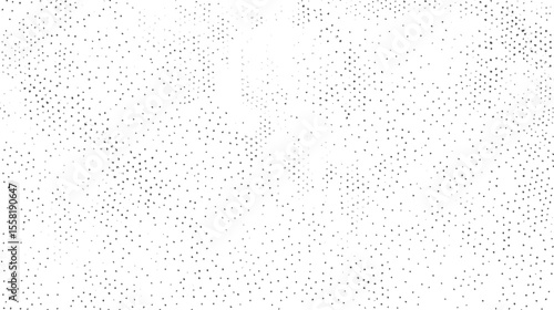 Minimal halftone grunge dot texture. Subtle scattered dots with vintage ink print effect. Abstract overlay for retro design.