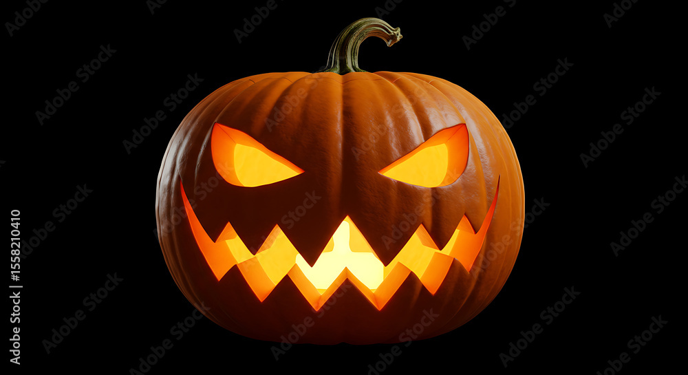Halloween Jack O Lantern with Glowing Interior A Spooky and Festive Celebration of the Autumn Season and the Thrill of Trick or Treating Halloween Jack O Lantern with Glowing Interior A Spooky and Festive Celebration of the Autumn Season and the Thrill of Trick or Treating
