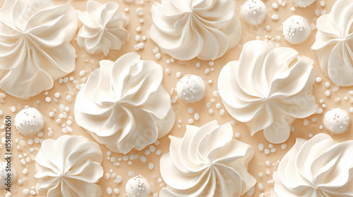 Cute Pop Fresh Cream Background Wallpaper