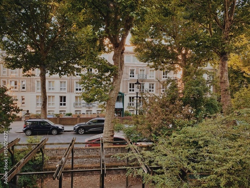 West London Residential Architecture, Edwardian Townhouses In Notting Hill, England, United Kingdom