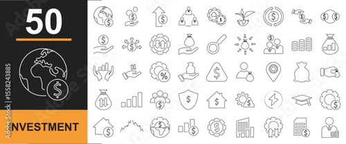 UI & UX icons. User interface icon. Isolated on white background. EPS 10