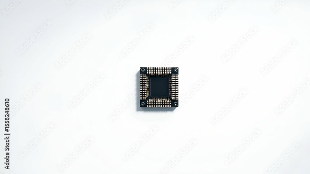 Quantum Chip Slice graphene top-down view for tech branding Quantum Chip Slice graphene top-down view for tech branding
