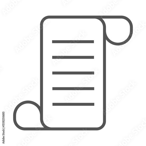 Manuscript  icon design