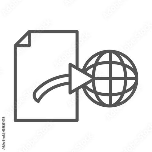 Publishing Rights  icon design