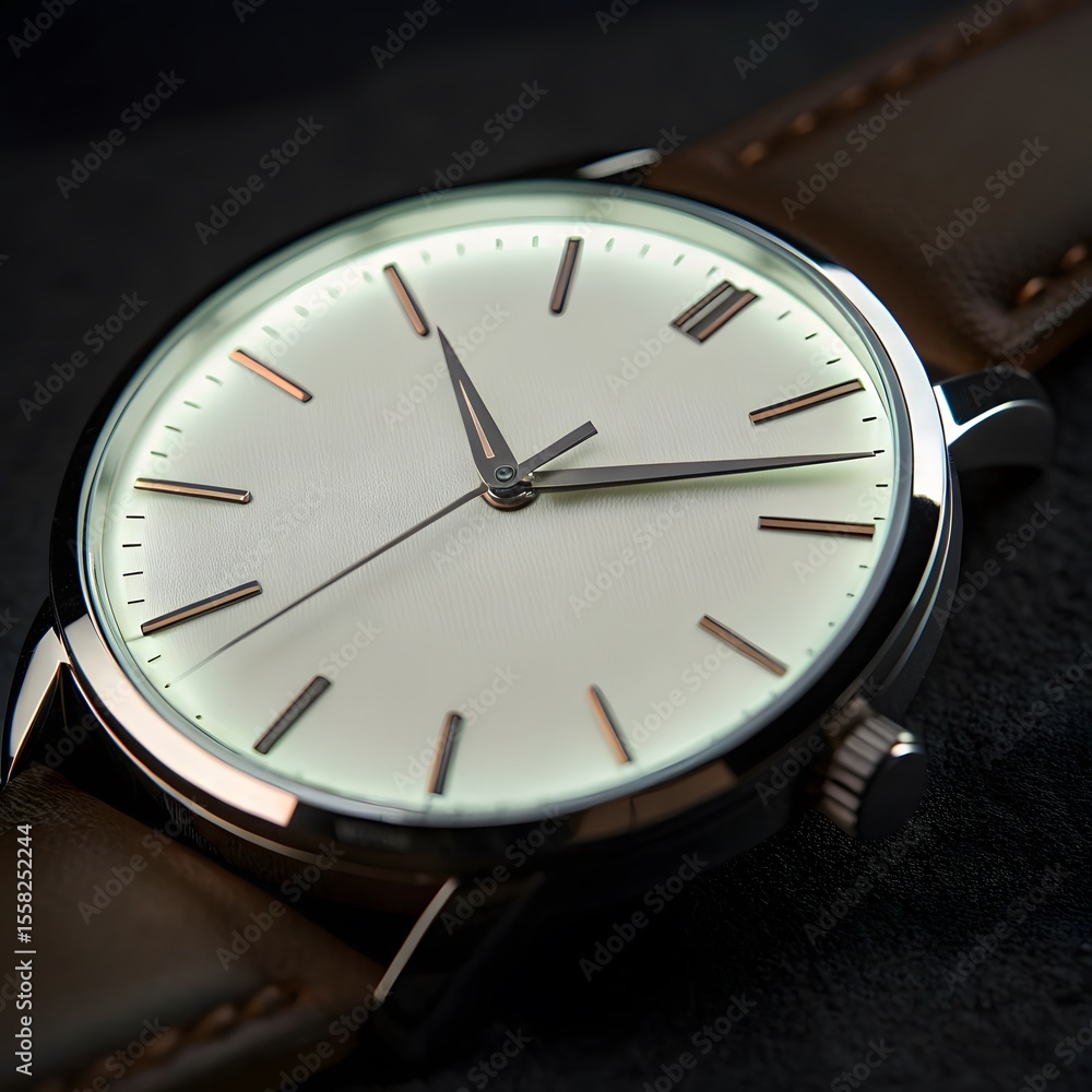 watch on black watch on black