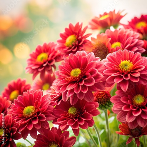 pink chrysanthemum flowers.