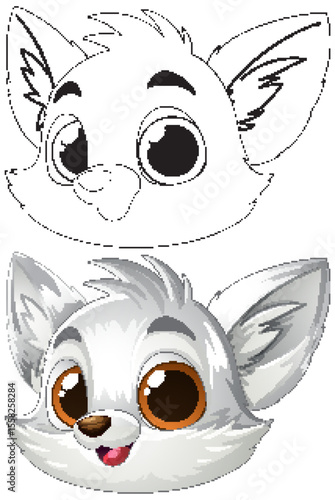 Cute Baby Animal Vector Illustration