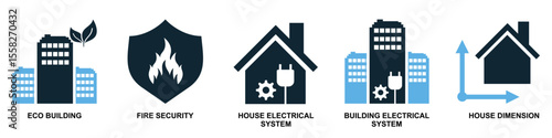 Set construction icon vector illustrating building a scene or stage. Ideal for film, theater, events, exhibition design, and creative production themes.
