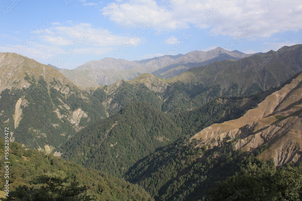 Naklejka premium mountains in the mountains