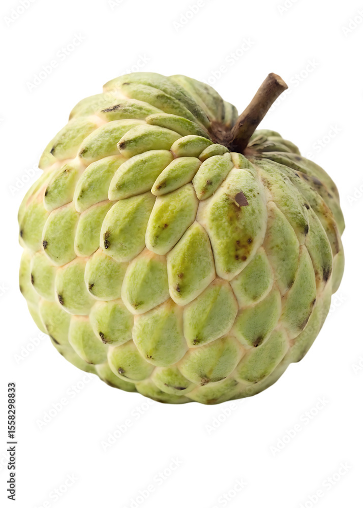 Fototapeta premium Custard apple with half cut