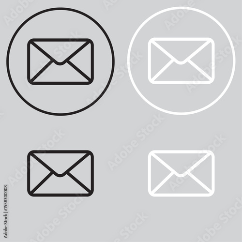 Gmail vector icon design