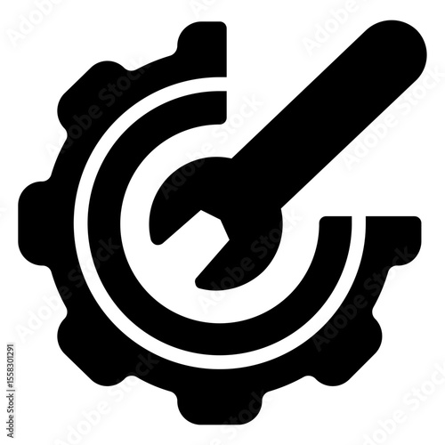 Utility Icon in Solid Style
