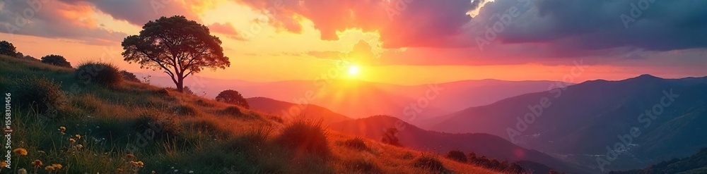 Tranquil Sunrise Landscape Peaceful Water, Golden Hour Light, Perfect for Spiritual Reflection and Meditation Tranquil Sunrise Landscape Peaceful Water, Golden Hour Light, Perfect for Spiritual Reflection and Meditation