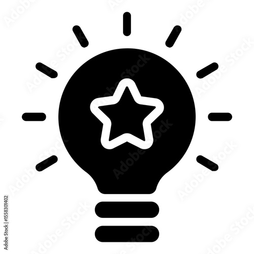 Creation Icon in Solid Style