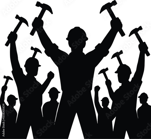 workers-a-day-silhouette-black labor