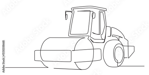 the art of one continuous line of an asphalt paver or asphalt finisher. This tool functions to spread and level the hot asphalt mixture on the road surface
