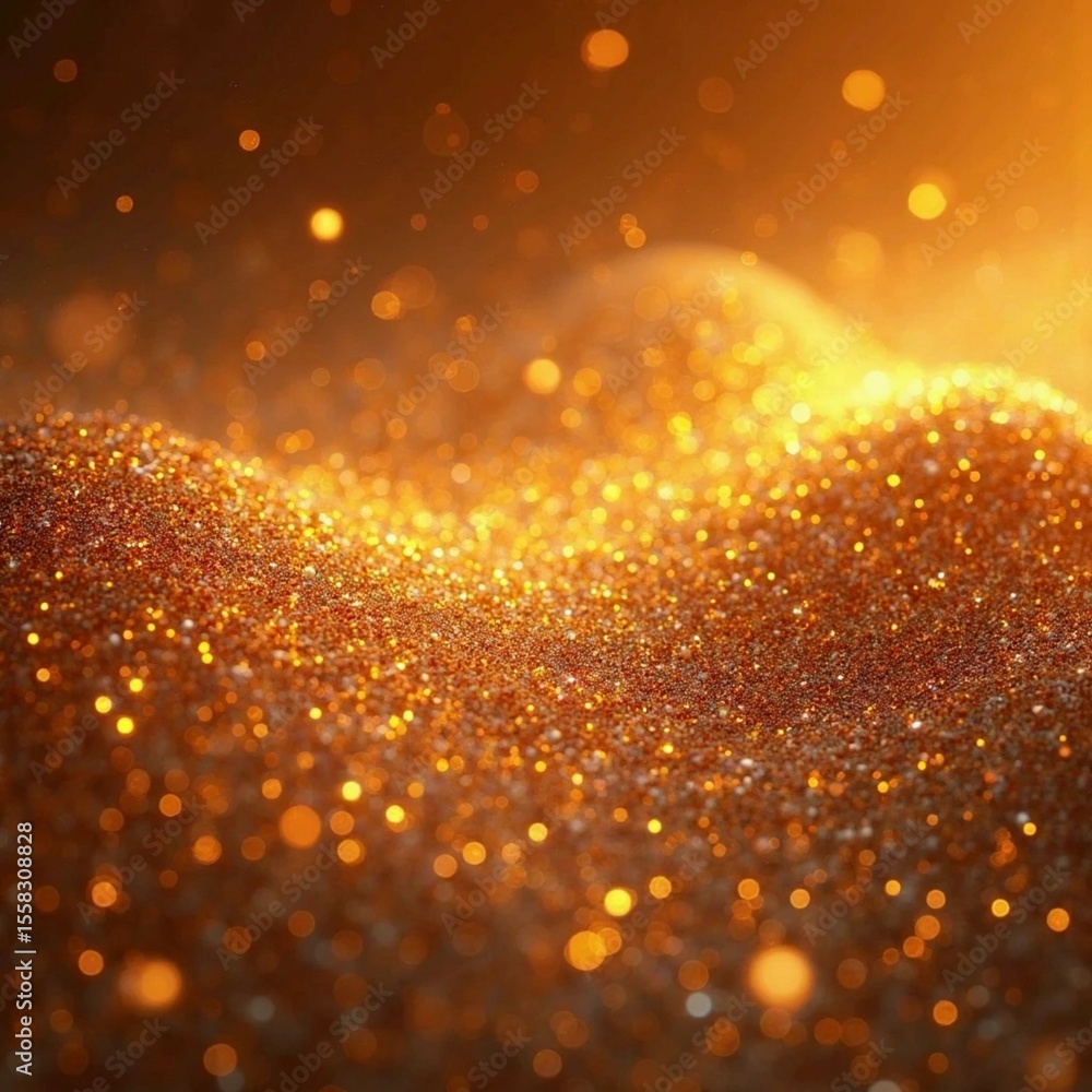 Obraz premium Shimmering Glitter Texture with Light