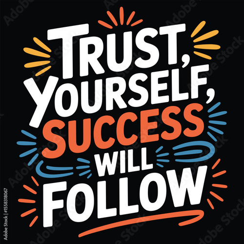 Back to school success: a marketing design with symbolic text and web vector illustration