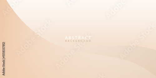 Cream color background abstract art vector illustration