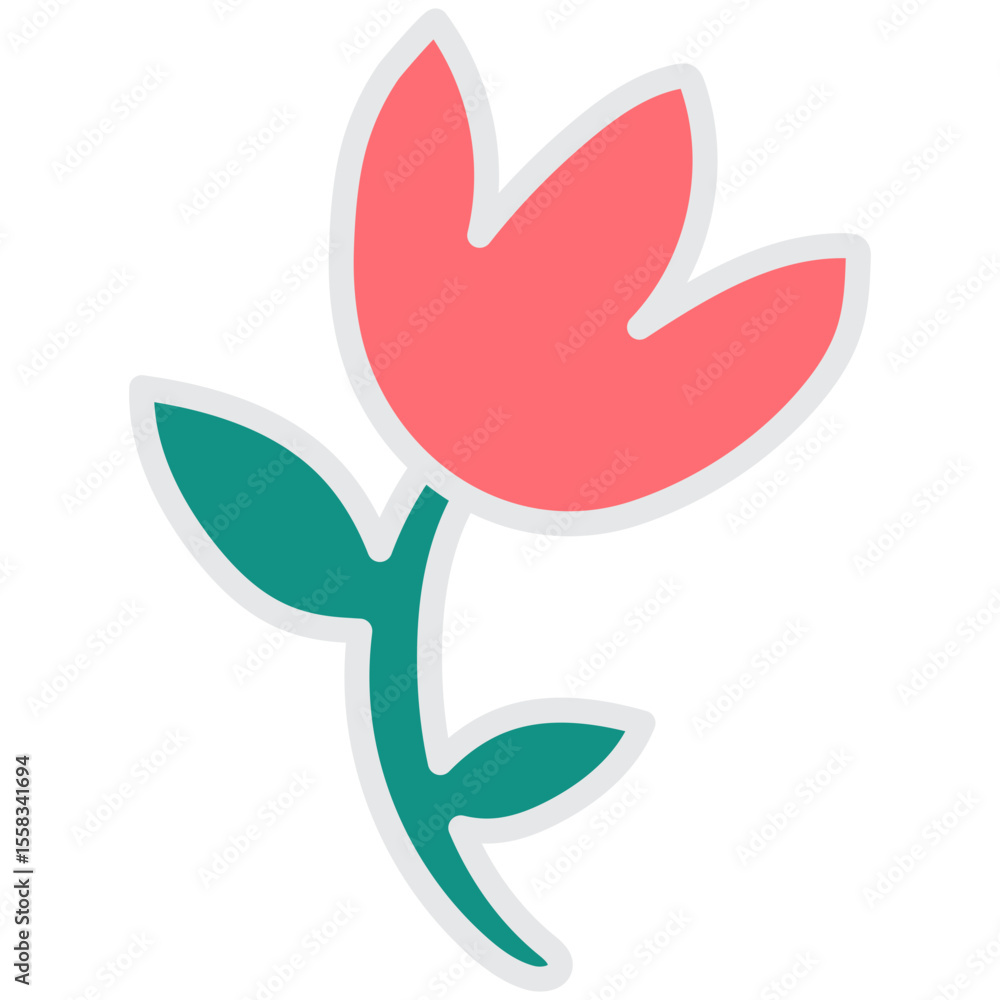 Cute Flower Sticker Cute Flower Sticker