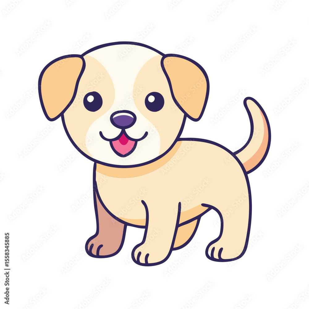 Fototapeta premium Baby dog icon 