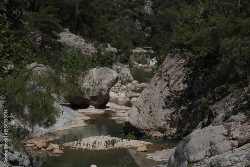 Göynük Canyon river 